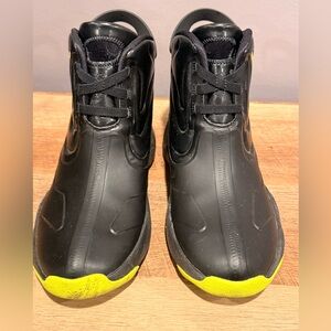 Nike Kids Black and Yellow Rain Boots